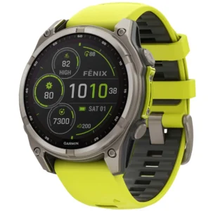 Garmin fenix 8 Smartwatch Solar Sapphire Graphite/Yellow 47 mm