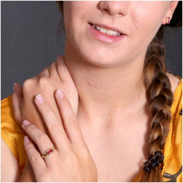 Acalee Women's Ring Gold 333 - Image 3