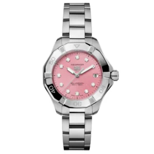 Aquaracer Professional 200 Solargraph 34mm Ladies Watch Pink